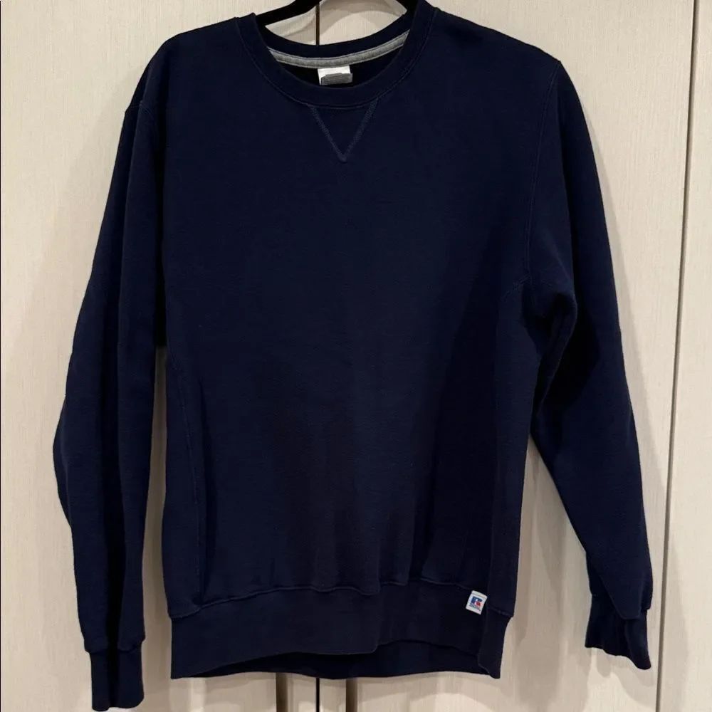 Russell Athletic Dark Blue Crewneck Sweater
